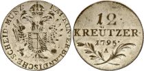 Austria 12  Kreuzer, François II - Arms - 1795 A