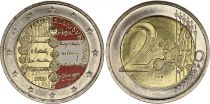 Austria 2 Euros - Austrian State Treaty - Colorised - 2005