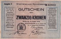 Austria 20  Kronen - Gutschein - 1919