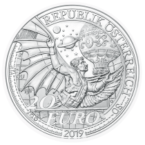 Austria 20 Euro - The Dream of flight - Silver Proof - 2019