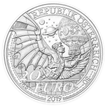 Austria 20 Euro - The Dream of flight - Silver Proof - 2019
