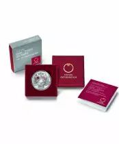 Austria 20 Euros - BE - Silver - Eyes of the World