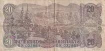 Austria 20 Schilling - Auer v. Welsbach - Landscape - 1956 - Serial EK - P.136