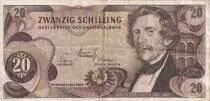 Austria 20 Schilling - Carl Ritter - 1967 - Serial E - P.142