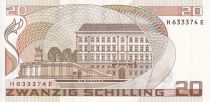 Austria 20 Schilling - Moritz M. Daffinger - 1986 - Serial H - P.148