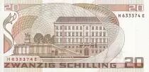 Austria 20 Schilling - Moritz M. Daffinger - 1986 - Serial H - P.148