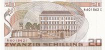 Austria 20 Schilling - Moritz M. Daffinger - 1986 - Serial R - P.148