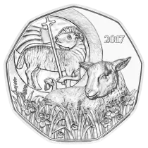 Austria 5 Euro - Easter Lamb - Blister - Argent - 2017