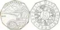 Austria 5 Euro - Wasserkraft - 2003 - Silver