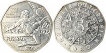 Austria 5 Euros - Soccer  - 2008 - Silver