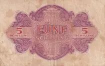 Austria 5 Schilling - Allied military authorities - 1944 - P.105