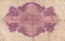 Austria 5 Schilling - Allied military authorities - 1944 - Serial 67H - P.105