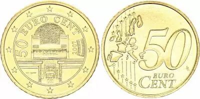 Austria 50 Centimes Euro - 2007