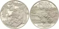 Austria 500 Schilling - Alpine foothills - 1995