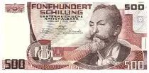 Austria 500 Schilling - Otto Wagner - 1985 - Serial D - P.151