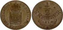 Autriche 1/2  Kreuzer, François II - 1816