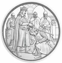 Autriche 10 Euro - Aventure et Godefroy de Bouillon - S&eacute;rie Chevalier - Argent BE - 2019