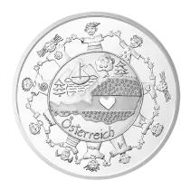 Autriche 10 Euro - Enfants - Blister - Argent - 2016