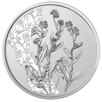 Autriche 10 Euros Argent (BU) AUTRICHE 2023  - Le Myosotis (Forget-me-not) -  Le Langage des Fleurs
