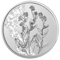 Autriche 10 Euros Argent (BU) AUTRICHE 2023  - Le Myosotis (Forget-me-not) -  Le Langage des Fleurs