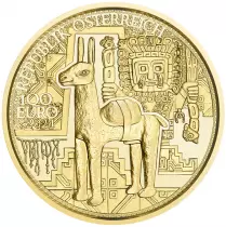 Autriche 100 EUROS OR AUTRICHE 2021 - L\'Or des Incas