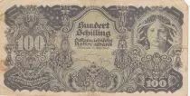 Autriche 100 Schilling - Femme all&eacute;gorique - Acad&eacute;mie - 1940