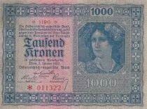 Autriche 1000 Kronen - Femme - 1922 - P.78