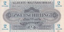 Autriche 2 Schilling - Autorités militaires alliées - 1944 - P.104b