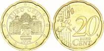 Autriche 20 Centimes Euro - 2004