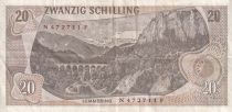 Autriche 20 Schilling - Carl Ritter - 1967 - Série N - P.142