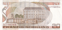 Autriche 20 Schilling Moritz Daffinger - 1986