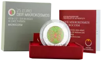 Autriche 25 Euro - Niobium - Microcosme - 2017