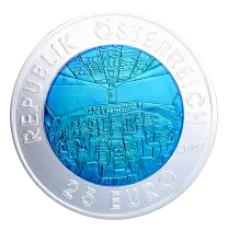 Autriche 25 Euros Niobium - Aviation autrichienne - 2007