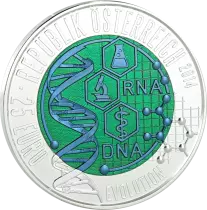 Autriche 25 Euros Niobium - L\'Évolution - 2014