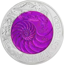 Autriche 25 Euros Niobium - La Bionique - 2012