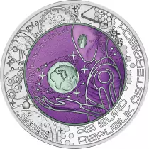 Autriche 25 Euros Niobium - Vie Extraterrestre - 2022