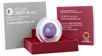 Autriche 25 Euros Niobium - Vie Extraterrestre - 2022