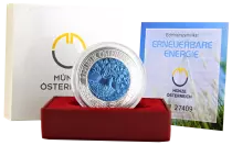 Autriche 25 Euros Niobium AUTRICHE 2010 - &Eacute;nergie Renouvelable