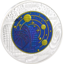 Autriche 25 Euros Niobium AUTRICHE 2015 - La Cosmologie