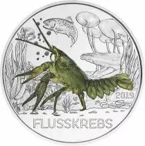 Autriche 3 Euros Autriche 2019 - L\'&eacute;crevisse
