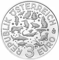 Autriche 3 Euros Autriche 2019 - La Tortue