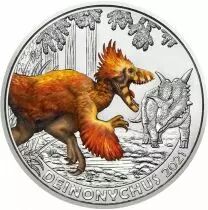 Autriche 3 Euros Autriche 2021 - Le Deinonychus (Nouvelle collection)