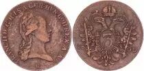 Autriche 3 Kreuzer, Franz II - Armoiries  - 1800 C