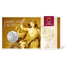 Autriche 5 Euro - 150 Ans de l\'Op&eacute;ra de Vienne - Argent - 2019