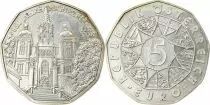 Autriche 5 Euro - 850 ans Mariazell - 2007 - Argent