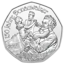 Autriche 5 Euro - Valse - Blister - Argent - 2017