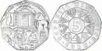 Autriche 5 Euros - Zoo de Schonbrunn - 2002 - Argent