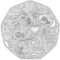 Autriche 5 Euros Argent 2022 AUTRICHE - Le Bonheur est un oiseau
