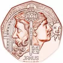 Autriche 5 Euros Cuivre 2021 AUTRICHE - Janus (Nouvel An)
