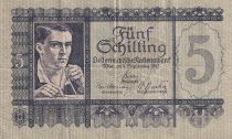 Autriche 5 Schilling - Portrait d\'homme - 1945 - P.121